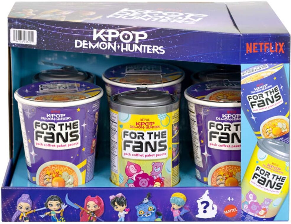 Mattel Figuras KPop Demon Hunters de 9 cm modelos surtidos.