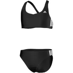 ADIDAS Kinder Bikini 3SA Sporty Bikini, Größe 128 in Schwarz Schwarz