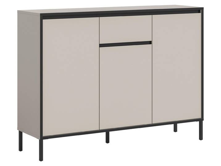 Tron buffet 3 portes\, 1 tiroirReproduction cachemire.