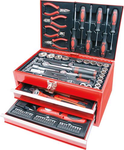 Brüder Mannesmann M29066 Werkzeugset Heimwerker 156teilig