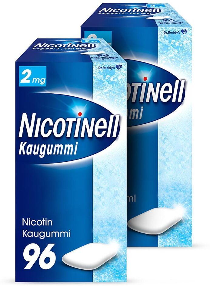 Nicotinell Kaugummi 2 mg Cool Mint (Minz-Geschmack)