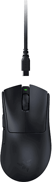 Ratón gaming - Razer DeathAdder V4 Pro, Inalámbrica, 45000 dpi, Sensor óptico Focus Pro 45K Gen-2, Negro