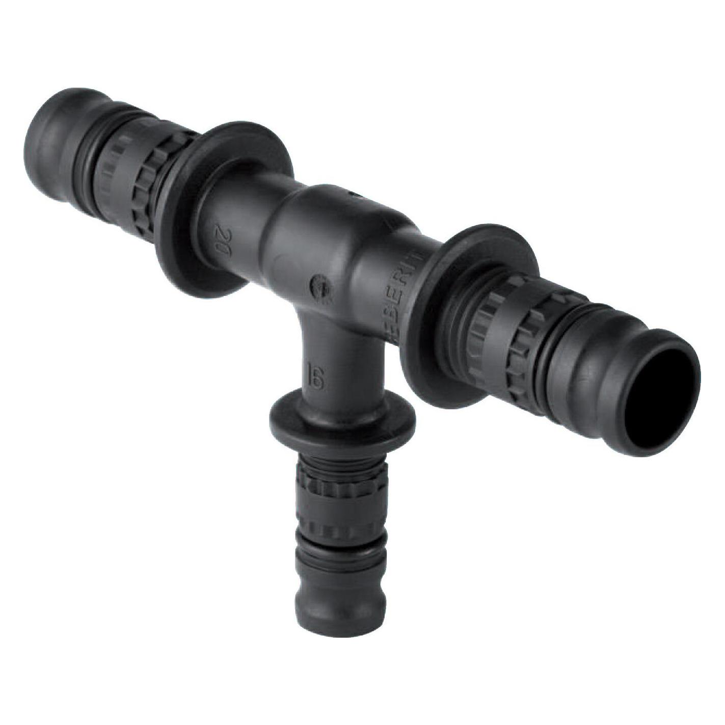 Geberit Mepla Pressfitting T-Stck Kunststoff 32 x 16 x 32 mm 624.311.00.5 (T-Verbindung) (624.311.00.5)