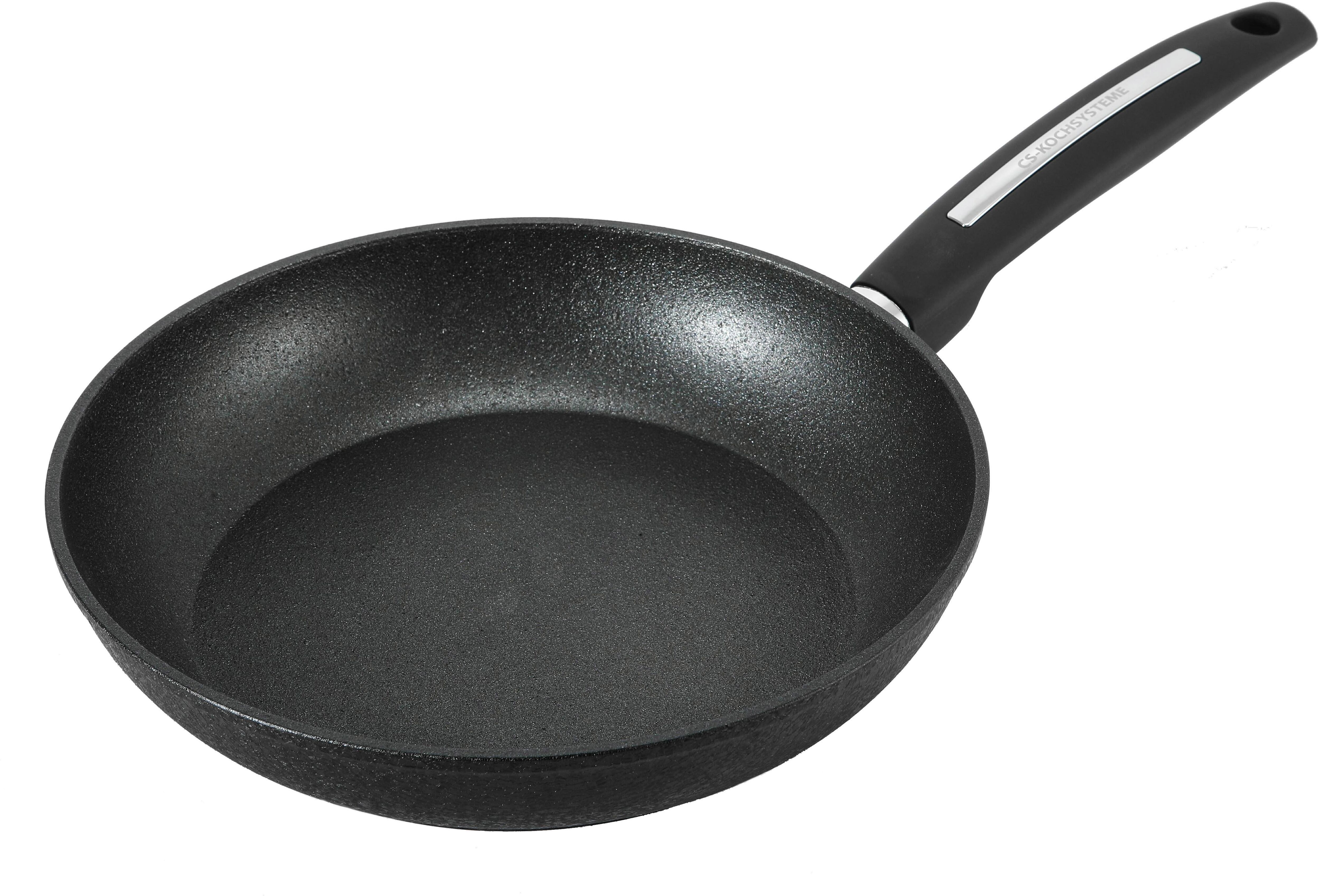 Bratpfanne CS KOCH-SYSTEME "Münster", schwarz, Ø:24cm, Pfannen, Bratpfanne, Induktion