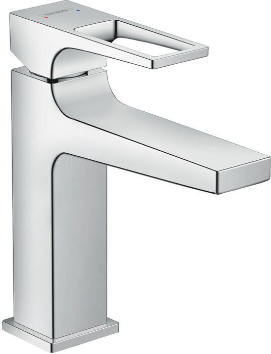 Hansgrohe Metropol 110 Waschtischarmatur 74507000 chrom, Bügelgriff, mit Push-Open Ablaufgarnitur
