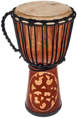 Terre Djembe Carved Ornament 50cm