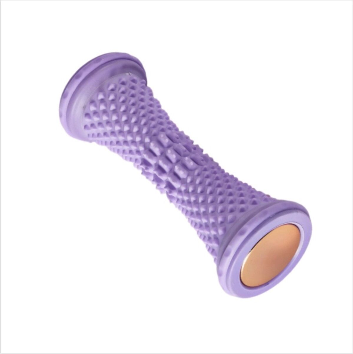 INF Rouleau de massage pour pied et mollet - libération myofasciale intégrée, rouleau plastique ergonomique à pression profonde Violet