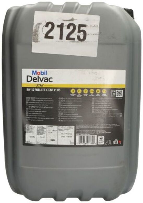 Motoröl MOBIL 158291 DELVAC U 5W30 F.E.PL.20L