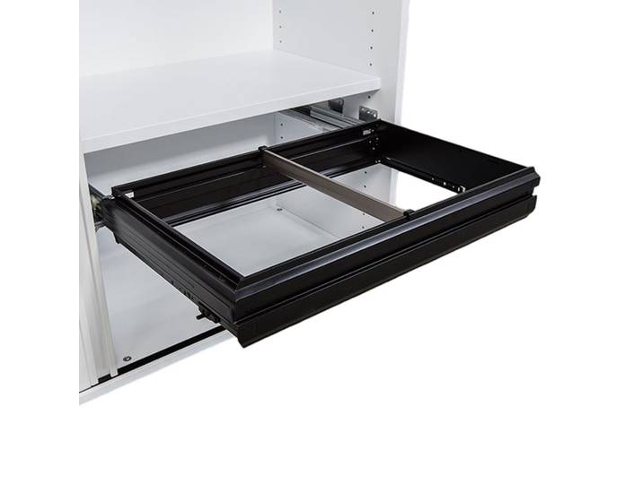 Hängeregistereinbauten Tradingzone Proline für Proline Rollladenschränke 80 cm Schwarz, Neu