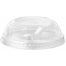 RyanPack Dom Deckel für Eisbecher PET 100 mm Transparent – 50 Stück