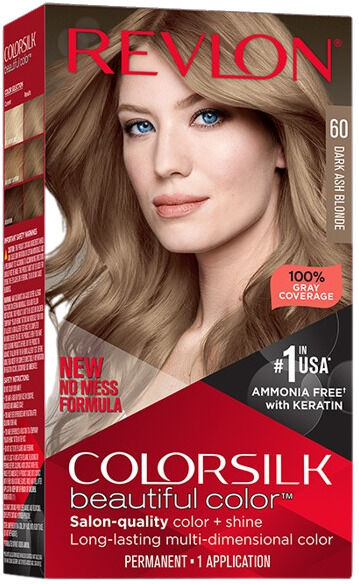 Revlon ColorSilk Schöne Farbe Haare 60 Dunkles Aschblond