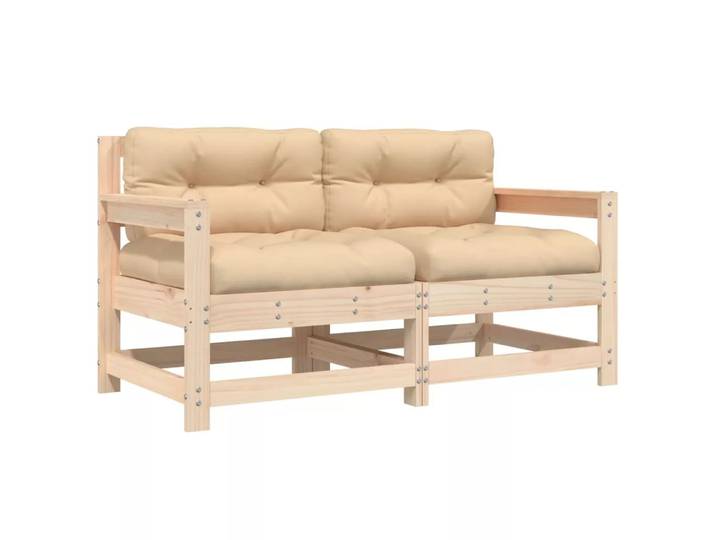 VidaXL - Gartenstuhl kiefernholz, One Size, Braun