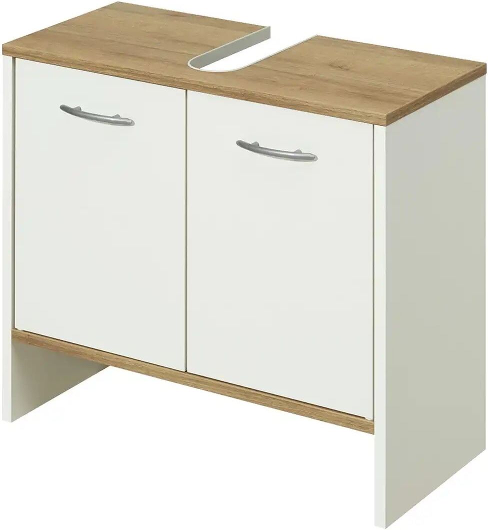 Höffner Waschbeckenunterschrank  Stechlinsee ¦ weiß ¦ Maße (cm): B: 62 H: 54 T: 28.0