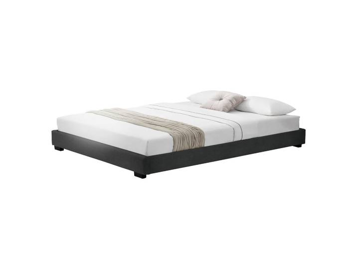 Corium Polsterbett Masari, Schwarz, Textil, 140x200 cm, Schlafzimmer, Bett, Polsterbetten