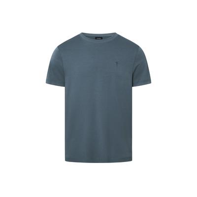 T-Shirt JOOP "T-Shirt Priamo 1er Pack", Herren, Gr. L, blau (mittelblau), Obermaterial: 100% Baumwolle CO., Shirts T-Shirt