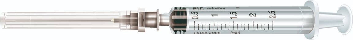 Pic Siringa Sterile 2,5 ml G 22x1,25 cm 1 Pezzo