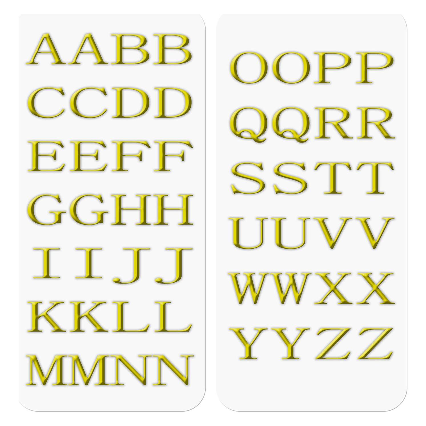 Celly Sticker Letter (52 Sticker) (STICKERLETTER01)