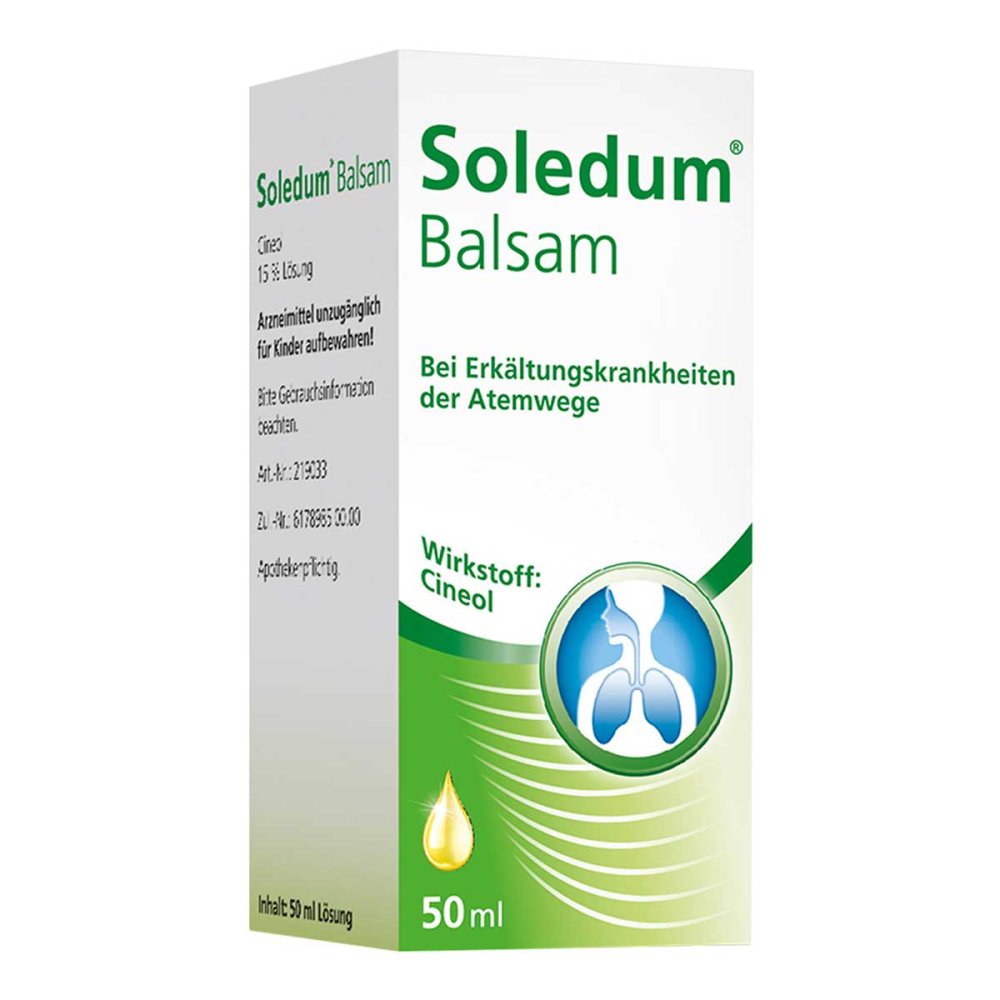 MCM KLOSTERFRAU Vertr. GmbH Soledum Balsam 15% Lösung 03407015