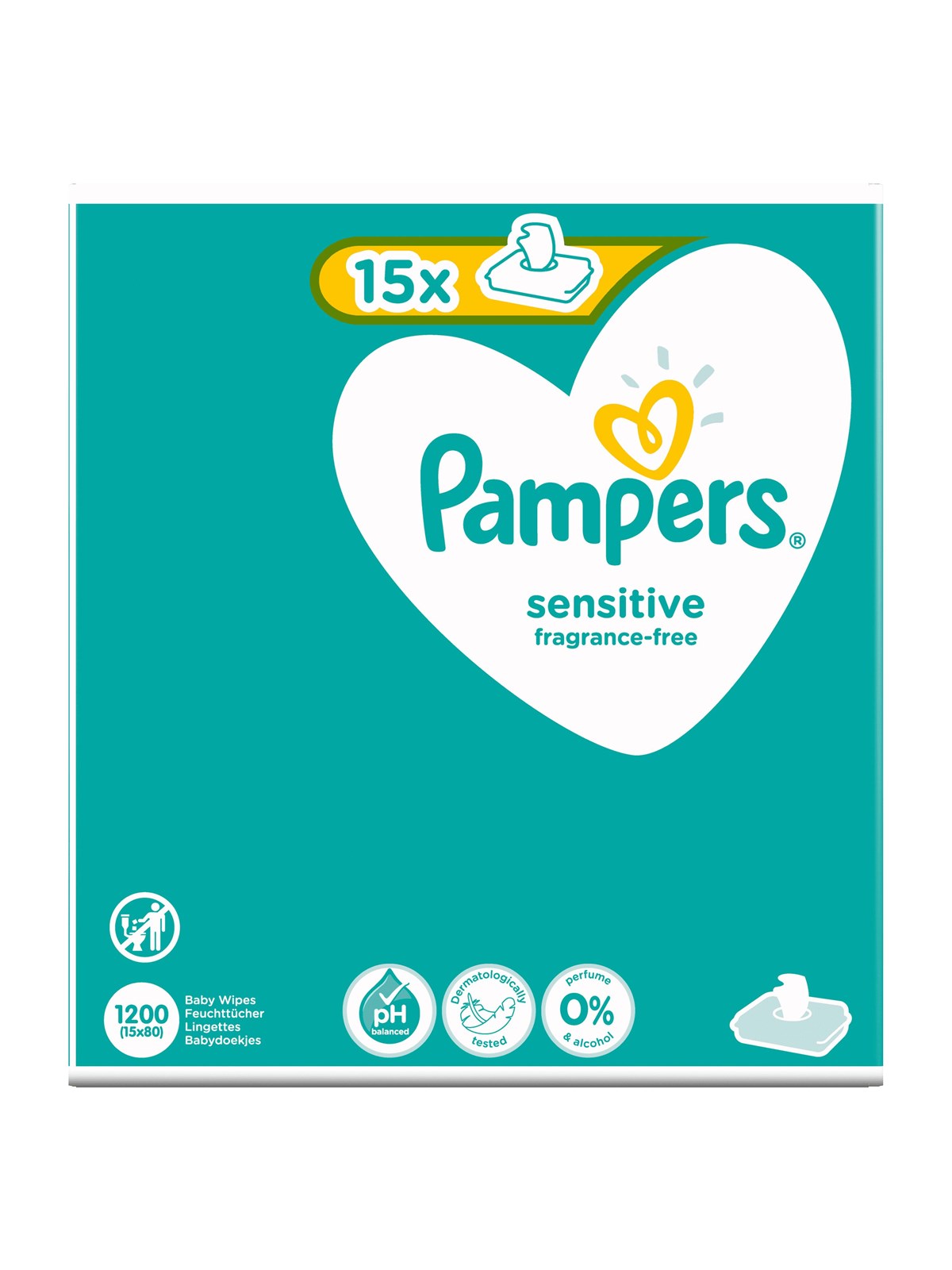 Pampers Sensitive Wipes