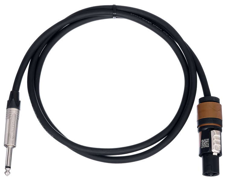 pro snake Bass Amp Speaker Cable 1,5m nero