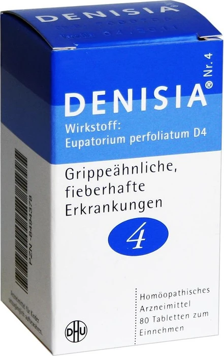 Denisia 4 grippeähnliche Krankheiten Tabletten 80 St