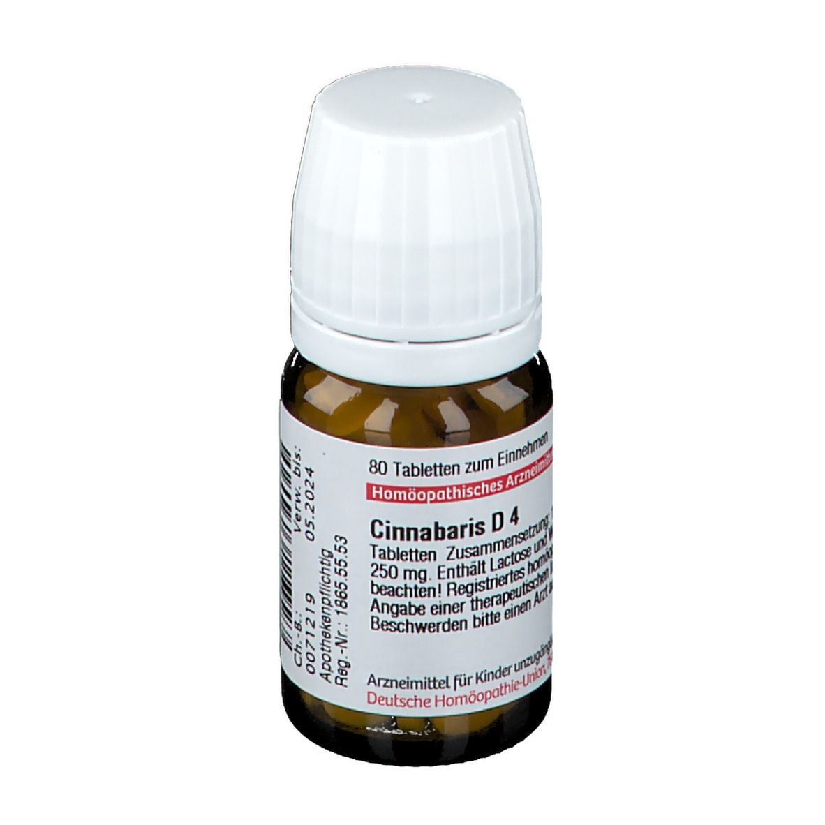 Cinnabaris D 4 Tabletten 80 St