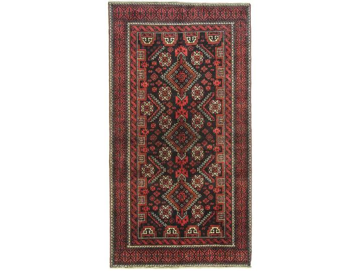 Belutsch Teppich 104x196 Handgeknüpft Orientteppich Perserteppich Wolle
