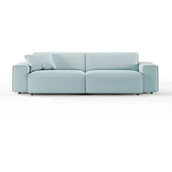 SOFA RANI Hellblau Cord