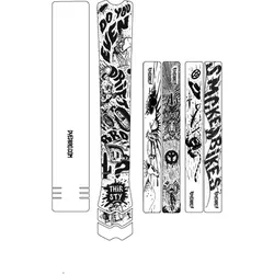 DYEDBRO Rahmenschutz Kit matt | black Fluor