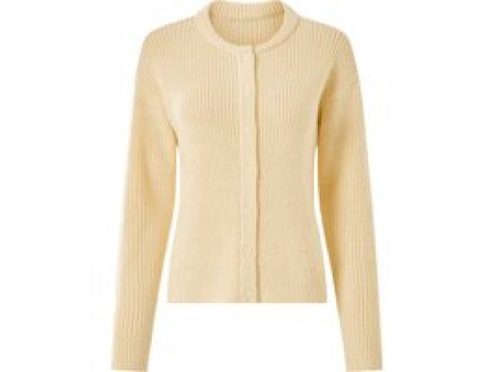 Vero Moda Gilet en tricot pour femme. (crème, M)