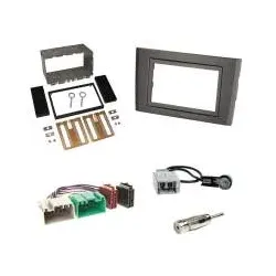 Volvo XC90 (C Facelift) 05/2006 - 07/2014 Radioblende+2-DIN Einbaurahmen Auto...