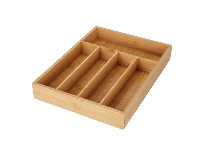 Besteckeinsatz Bambus 5 Fächer