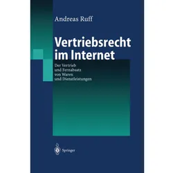Vertriebsrecht im Internet, Fachbücher von Andreas Ruff