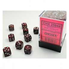 Chessex Würfel - 12 mm - Speckled Silver Volcano (Würfelset 36 x W6) 292634