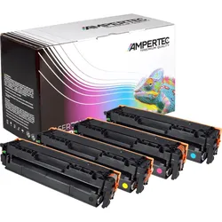4 Kompatible Toner ersetzt Canon 067H Multipack KCMY