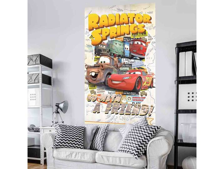 Poster Géant Intissé Cars Disney 120x200cm