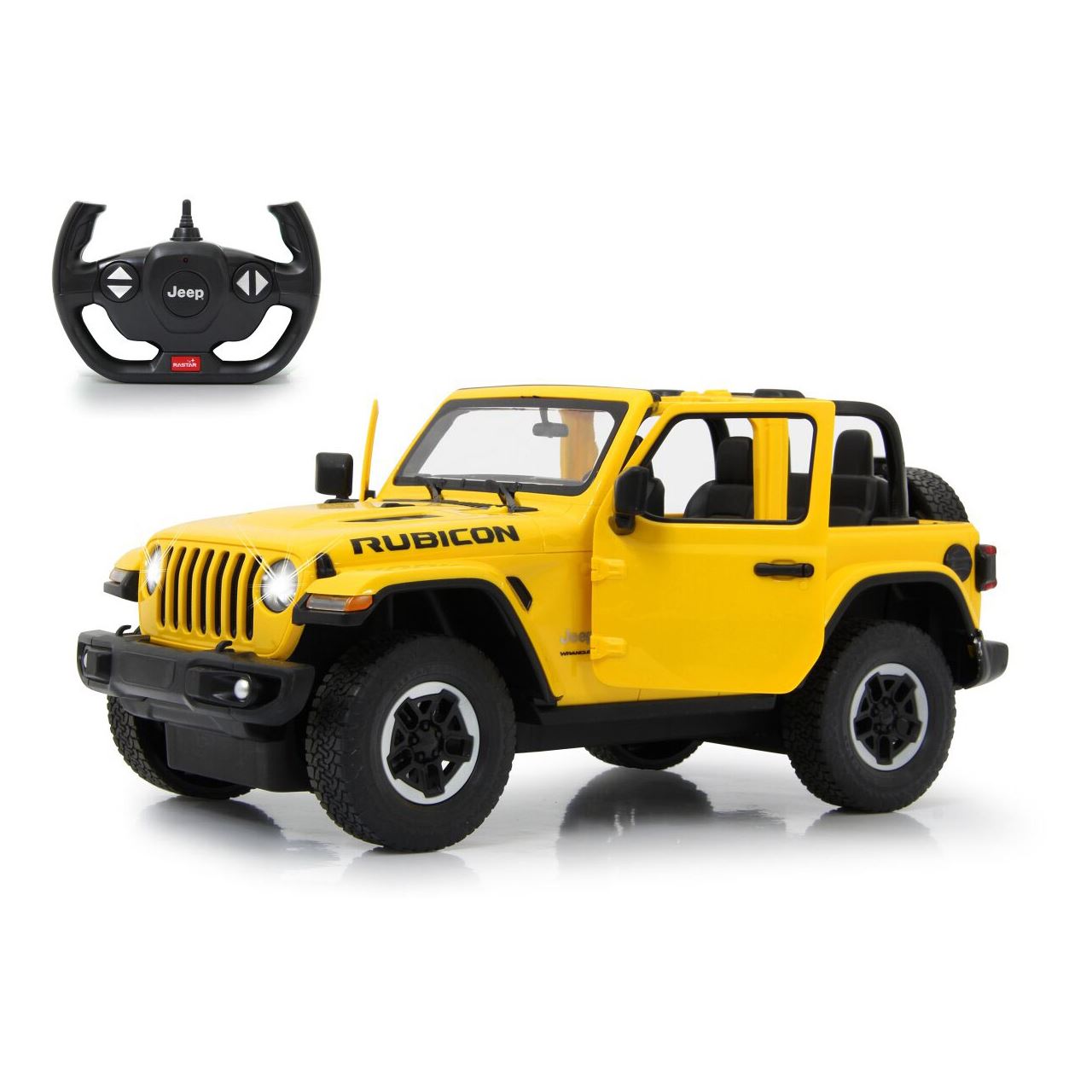 Jamara Jeep Wrangler JL 1:14 gelb 6+