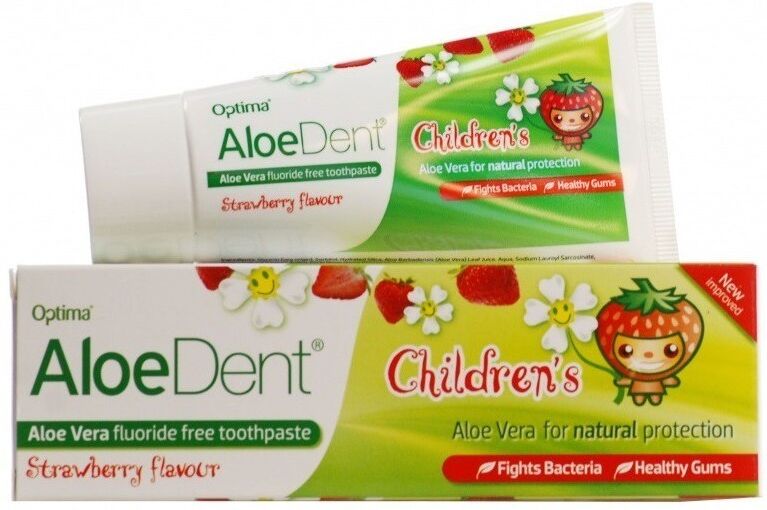 Madal Bal Dentifrico Aloe Vera Without Fluor Strawberry Children 50 ml
