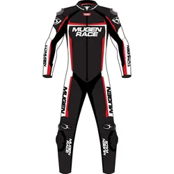 MUGENRACE Ohvale perforierte Kinder 1-Teiler Motorrad Lederkombi 122