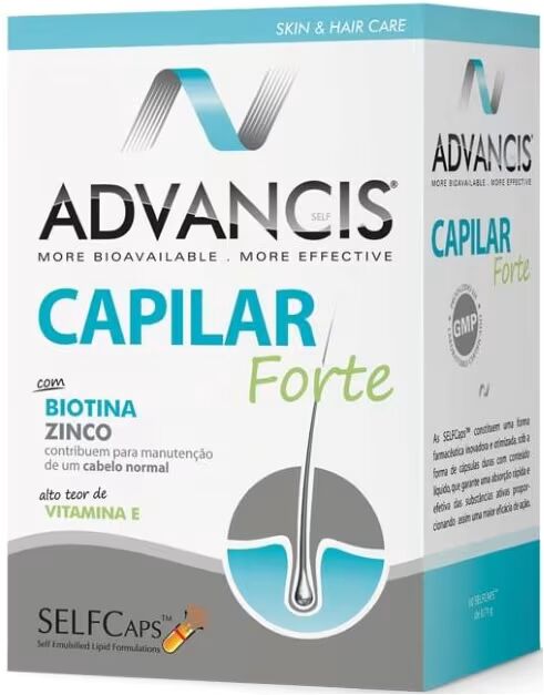 Advancis Capilar Forte 60 cápsulas