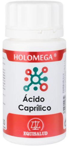 Equisalud Holomega Caprylic Acid 50 Capsules