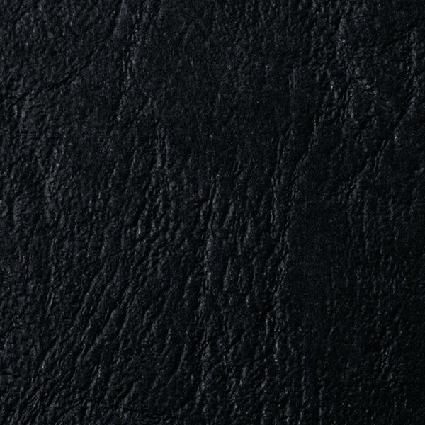 Gbc Leather-Grain Indbindingsomslag, A4, Sort