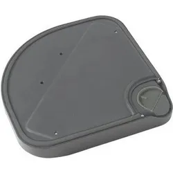 Müllex Deckelaufsatz, Abfalleimer, Schwarz