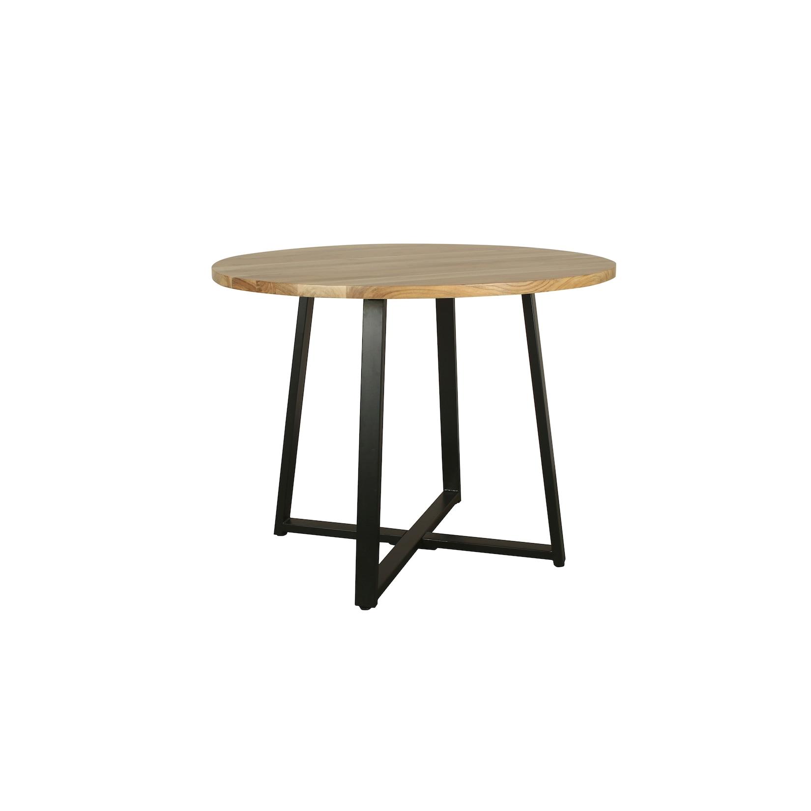 byLIVING Tisch ARROW, Durchmesser 100 cm, Massivholz Akazie natur, rund