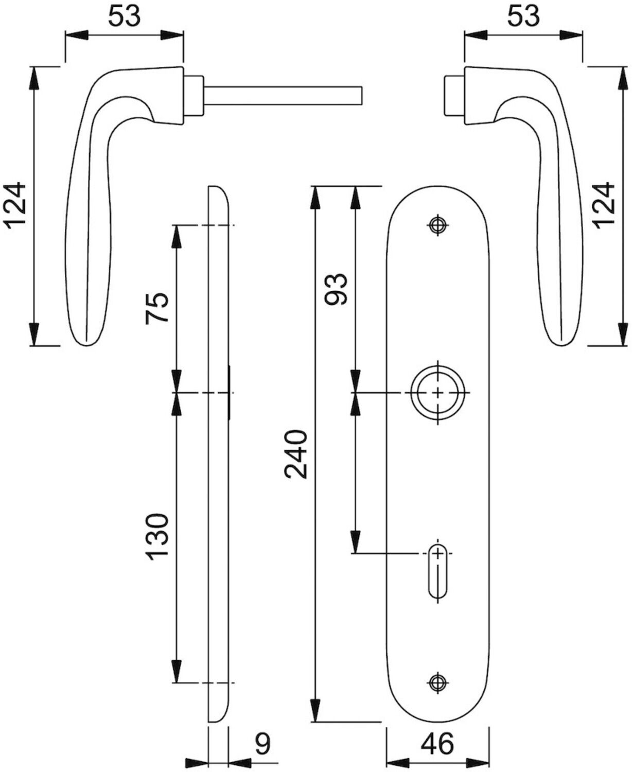 HOPPE Verona 1510/273P ov. BB72/8, F2 TS 35-45, o. No. (2962254)