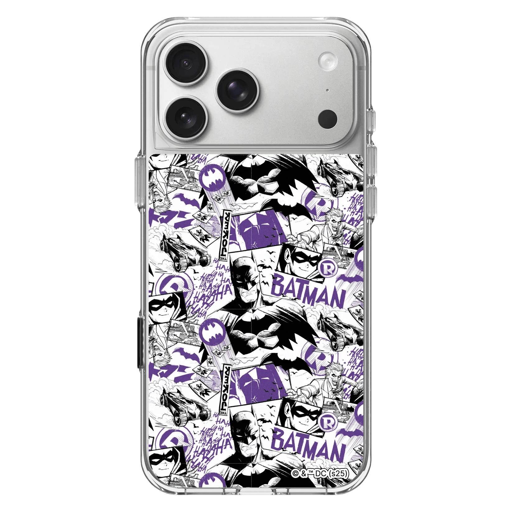 RhinoShield iPhone 18 Pro Max / iPhone 17 Pro Max - Clear Case DC Batman (Apple iPhone 17 Pro Max, Apple iPhone 18 Pro Max) (78472587)