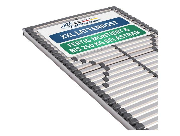 AM Qualitätsmatratzen Lattenrost Verstärkt 70/200 cm, Braun, Holz, Buche, Rechteckig, 70x200 cm, Schlafzimmer, Lattenrost