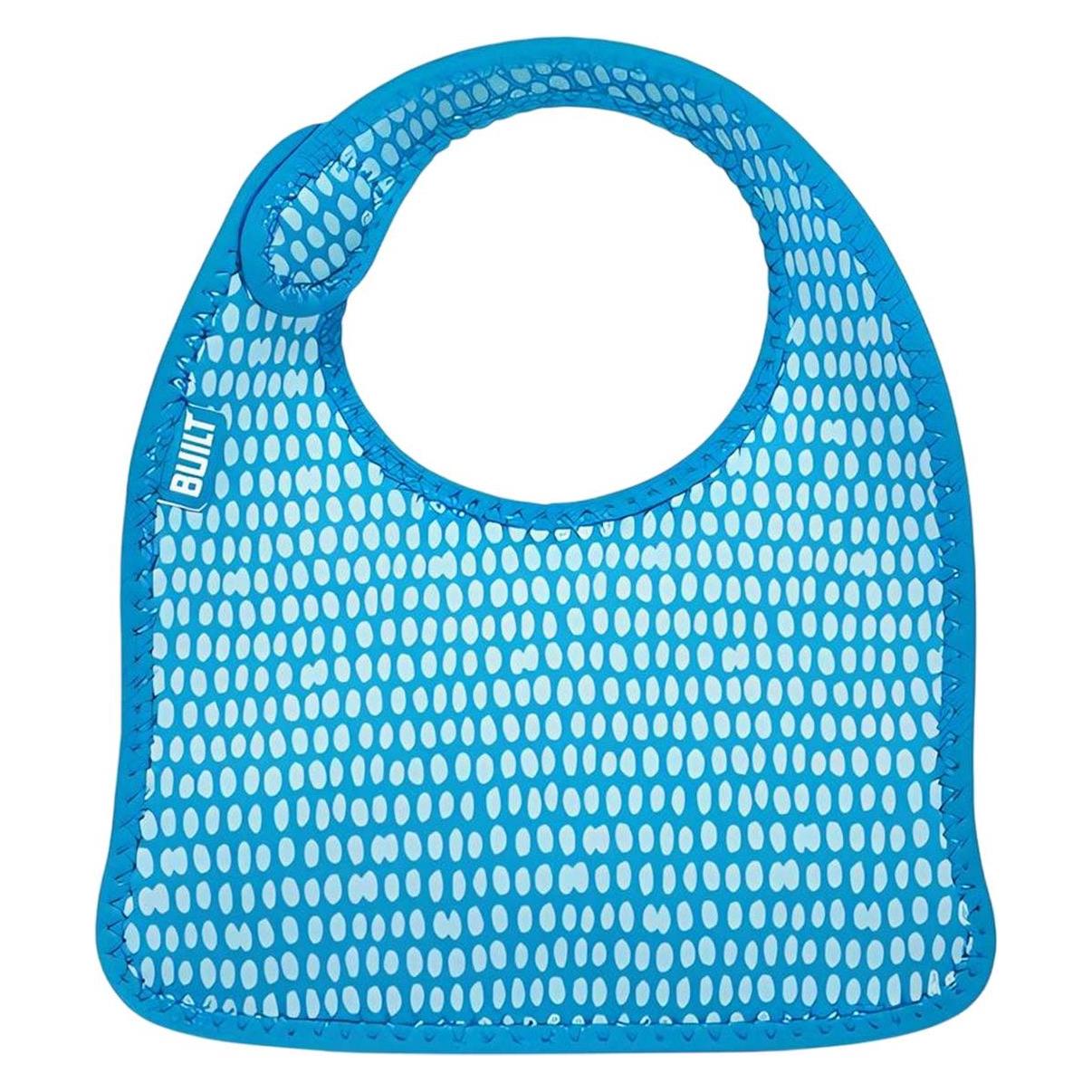 Built Mess Mate Dribble Dots Blue 2 pcs. (6 Monate) (33291-uniw)