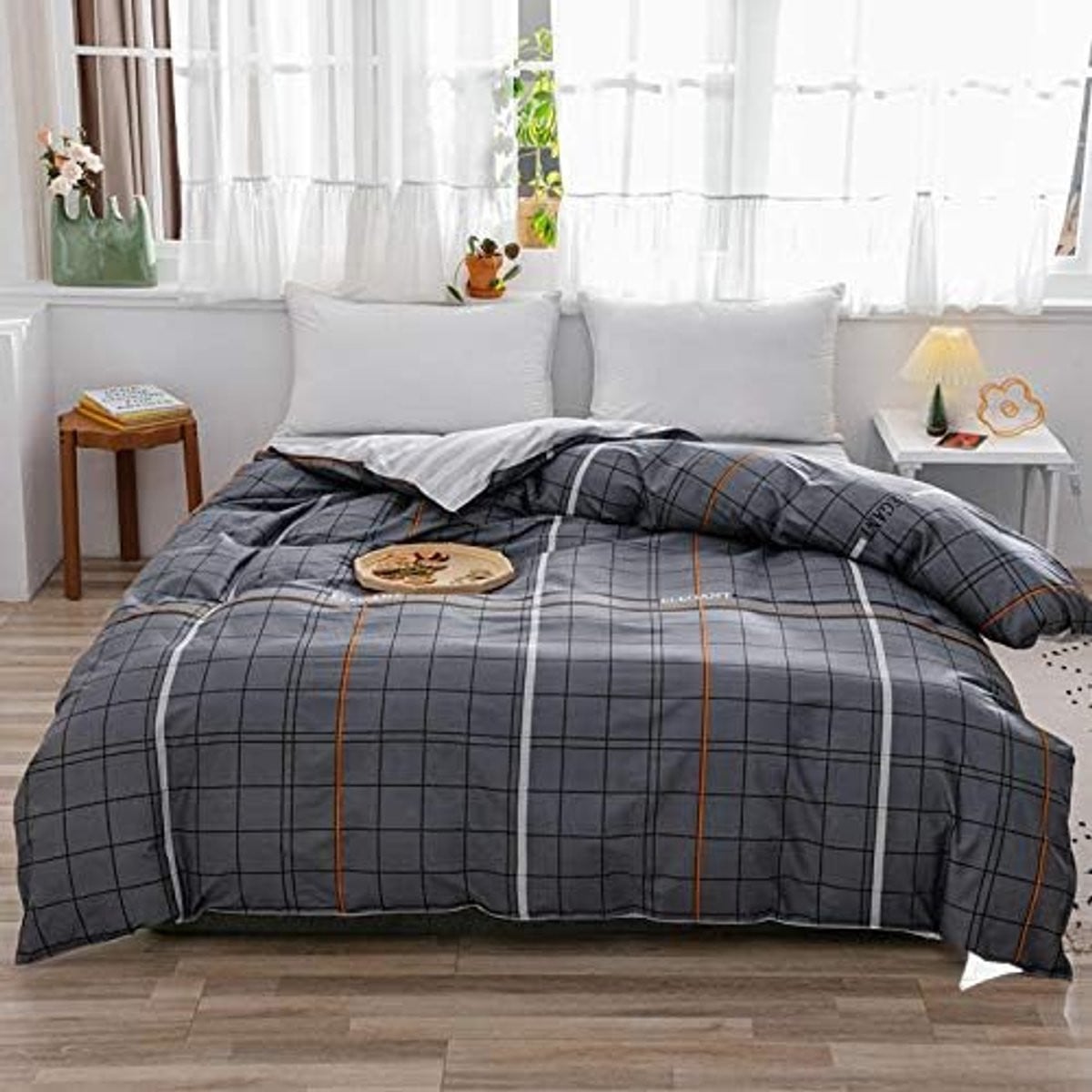 Stafeny Katoenen Twill Beddensprei in Diverse Kleuren