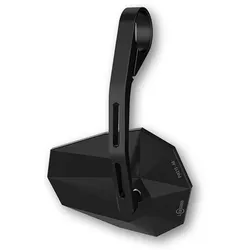 HIGHSIDER pro Lenkerendenspiegel Stealth-X6 Schwarz Lang (1Stck.)